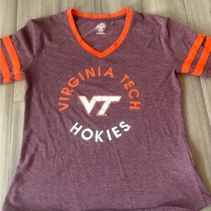 Virginia Tech Hokies V-Neck T-Shirt
